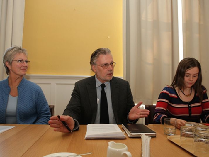 Þrír af níu þingmönnum Vinstri grænna. Þuríður Backman, Ögmundur Jónasson og Katrín Jakobsdóttir.