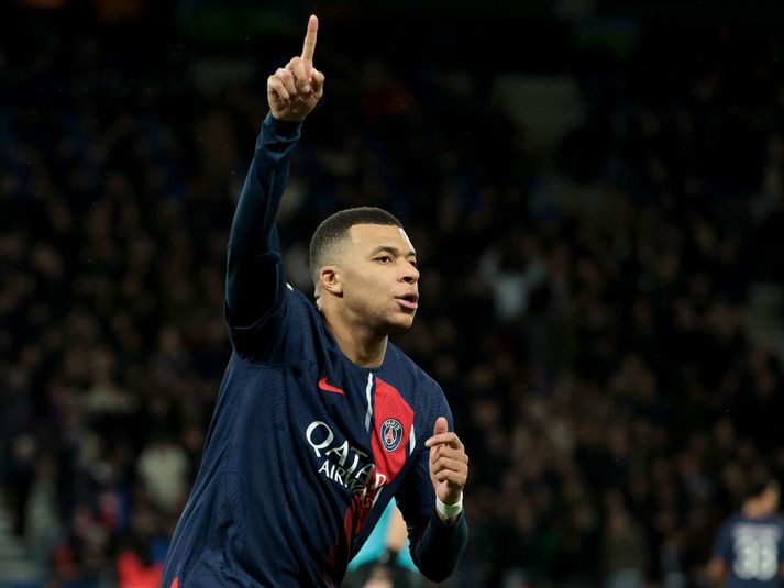 Samningur Kylian Mbappe við PSG rennur út næsta sumar.