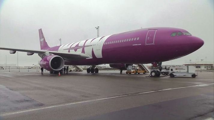 WOW air er eina íslenska flugfélagið sem flýgur beint til Nice.