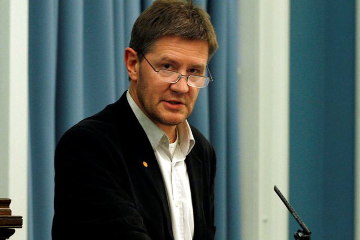 Björn Valur Gíslason, þingmaður VG. Hann átti sæti í sáttanefnd ríkisstjórnarinnar um fiskveiðistjórnunarkerfið.