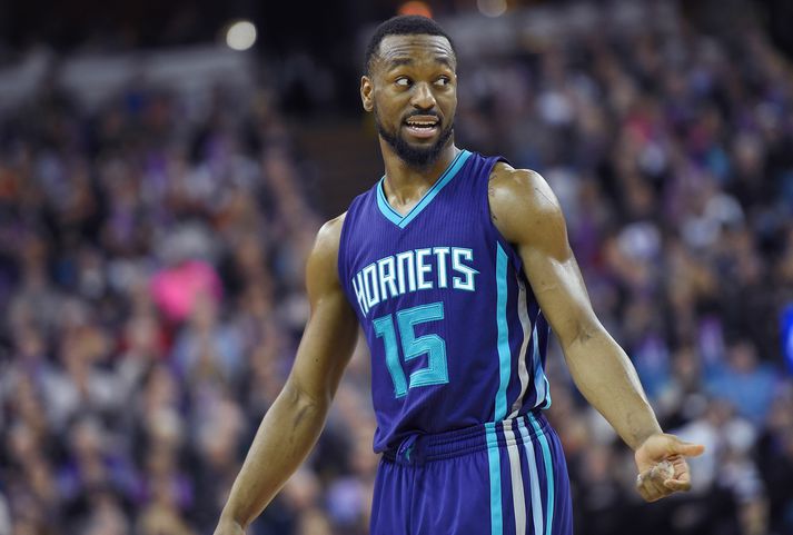 Kemba Walker átti bestu daga ferilsins hjá Hornets og var einn albesti leikstjórnandi deildarinnar þegar honum var skipt til Boston Celtics.