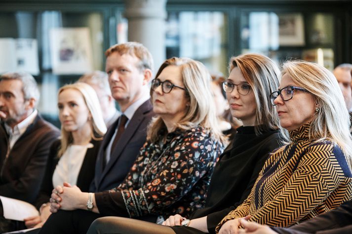 Aðalfundur Dómarafélags Íslands var haldinn síðastliðinn föstudag. Meðal ræðumanna var Sigríður Andersen dómsmálaráðherra.