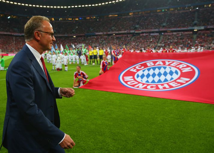 Karl-Heinz Rummenigge á Allianz.