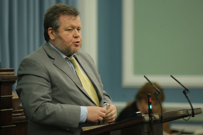 Össur Skarphéðinsson.