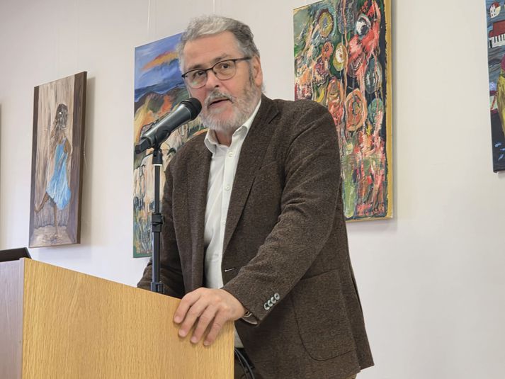 Árni Bragason, fyrrverandi landgræðslustjóri, sem var með erindi á opnu húsi hjá eldri borgurum á Selfossi síðasta fimmtudag.