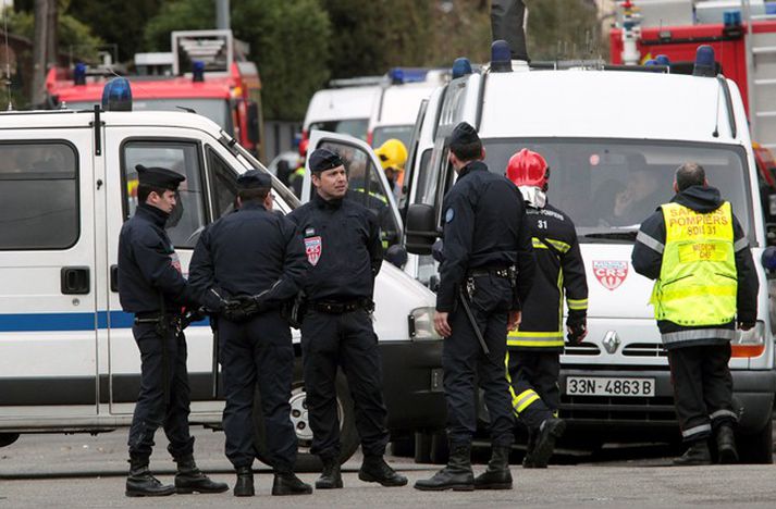 Frá vettvangi í Toulouse