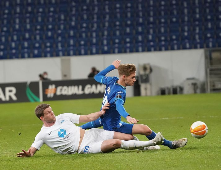 Björn Bergmann í leik með Molde í Evrópukeppninni í vor.