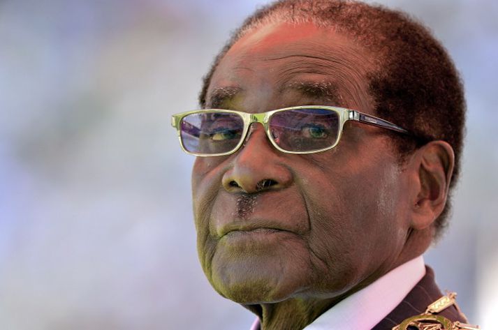 Robert Mugabe hefur stjórnað Simbabve síðustu 35 ár.