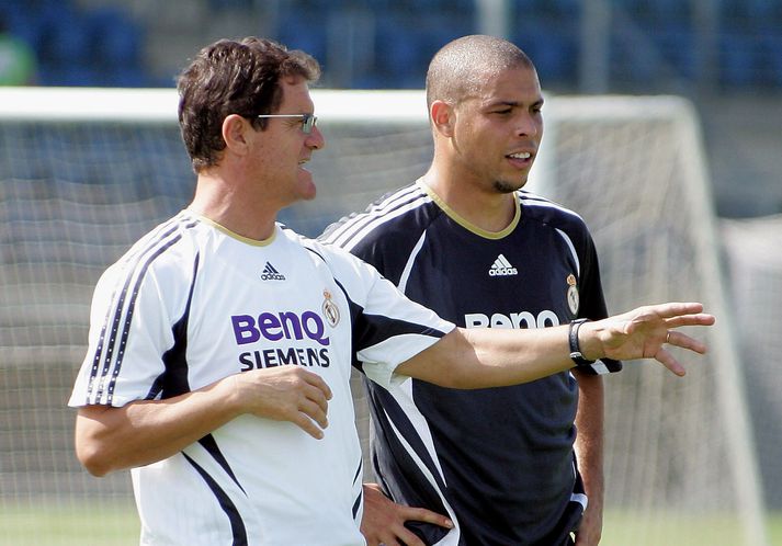 Fabio Capello gafst upp á Ronaldo þegar hann stýrði Real Madrid.