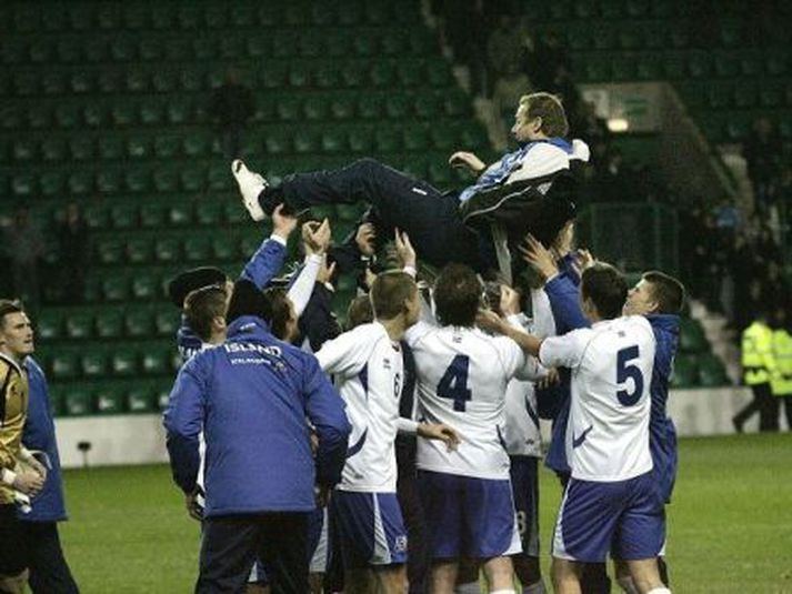 U21 landslið Íslands í knattspyrnu tryggði sér þátttökurétt á Evrópumeistaramóti í knattspyrnu í byrjun vikunnar.