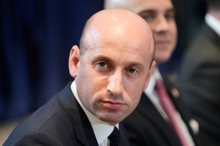 Stephen Miller er einn helsti og nánasti ráðgjafi Donalds Trump. 