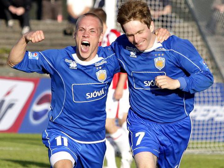 Framararnir Almarr Ormarsson og Daði Guiðmundsson.