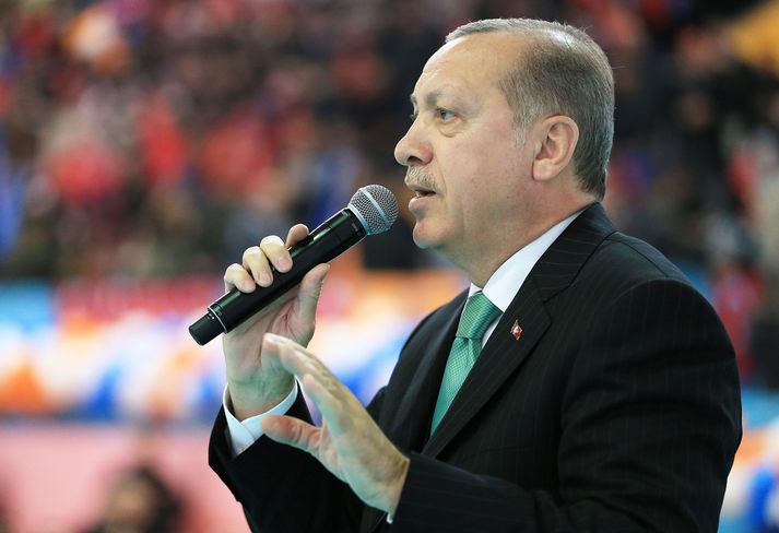 Recep Tayyip Erdogan, forseti Tyrklands.