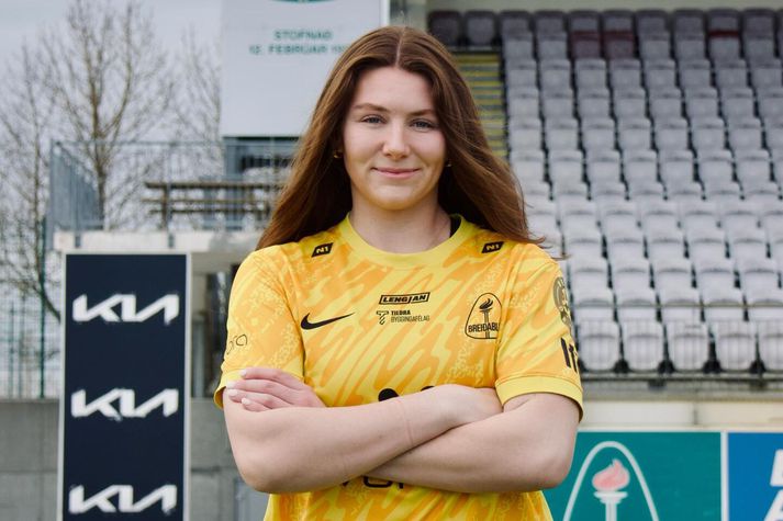 Taylor Kane mun verja mark Breiðabliks í sumar. 