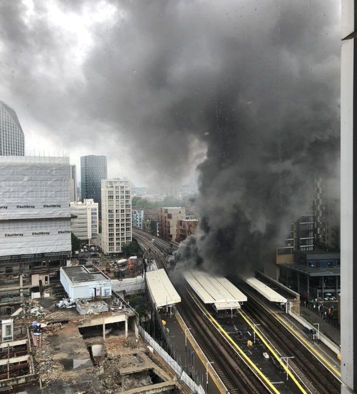 Lögregla í Southwark Borough segir að ekki sé um hryðjuverkaárás að ræða.