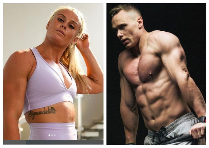 Björgvin Karl Guðmundsson og Sara Sigmundsdóttir voru einu Íslendingarnir inn á topp hundrað í CrossFit Open í ár.