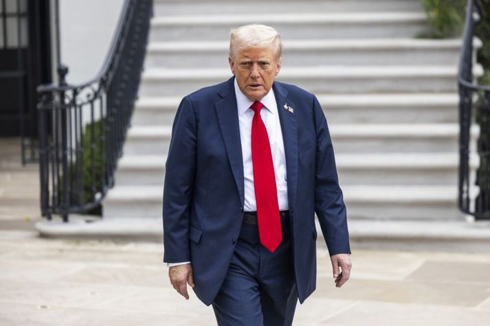 Donald Trump Bandaríkjaforseti á í nógu að snúast.