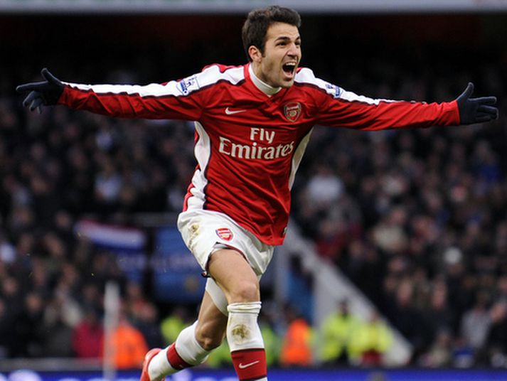 Cesc Fabregas, fyrirliði Arsenal-liðsins átti frábæra innkomu í leikinn.