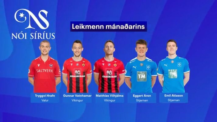 Þessir fimm eru tilnefndir sem leikmaður mánaðarins í júlí, í Bestu deild karla í fótbolta.