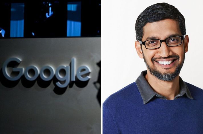 Sundar Pichai, forstjóri Alphabet og Google, sagði fyrirtækið hafa vaxið um of á tímum Covid.