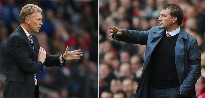 David Moyes og Brendan Rodgers.