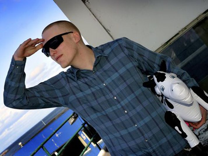 Andri Freyr Viðarsson útvarpsmaður.
