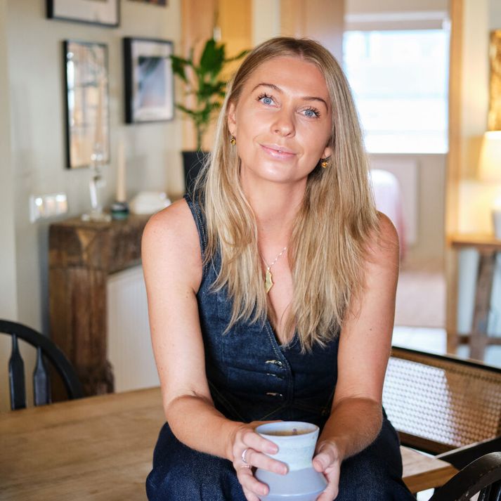 Kara segir heimilið vera staður þar sem hún nær að slaka á, hennar griðarstaður.