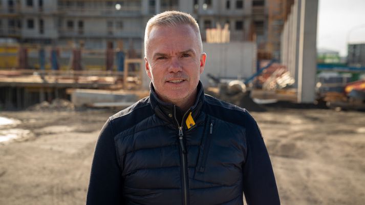 Örn á von á því að íbúðirnar verði í dýrari kantinum. 