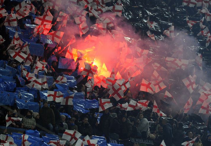 Stemningin á San Siro er oft engu lík.