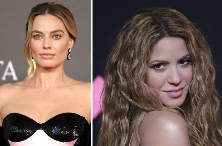 Margot Robbie lék aðalhlutverkið í Barbie, en Shakira var ekki yfir sig hrifin.