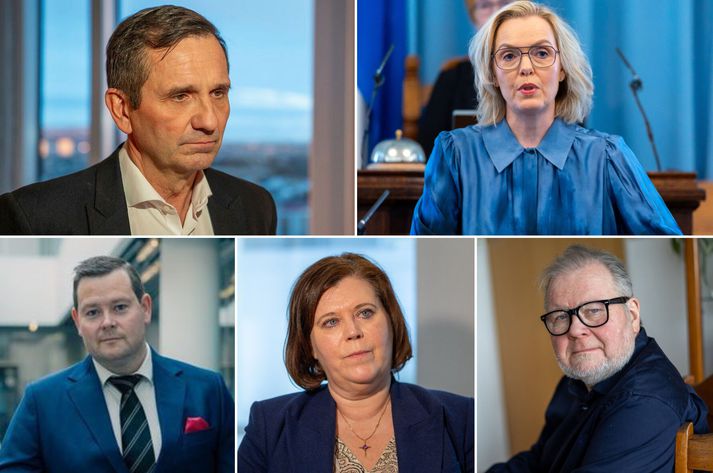 Góðir gestir á Sprengisandi í dag. 