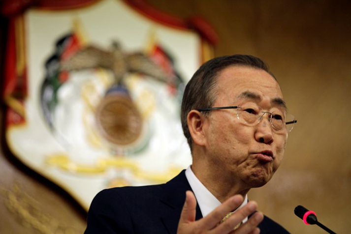 Ban Ki-Moon, framkvæmdastjóri Sameinuðu þjóðanna.