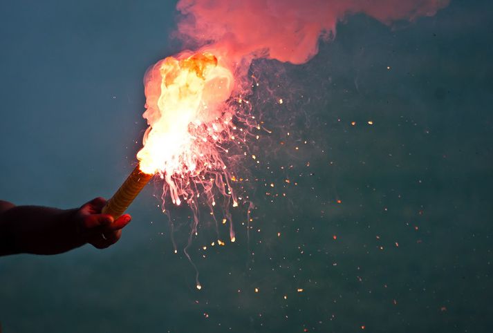 Engin hætta virðist hafa verið á ferðum.