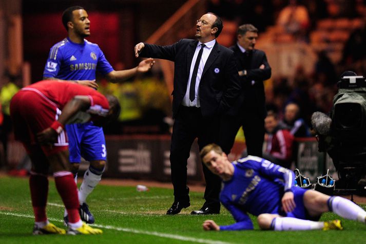Rafael Benitez, knattspyrnustjóri Chelsea.