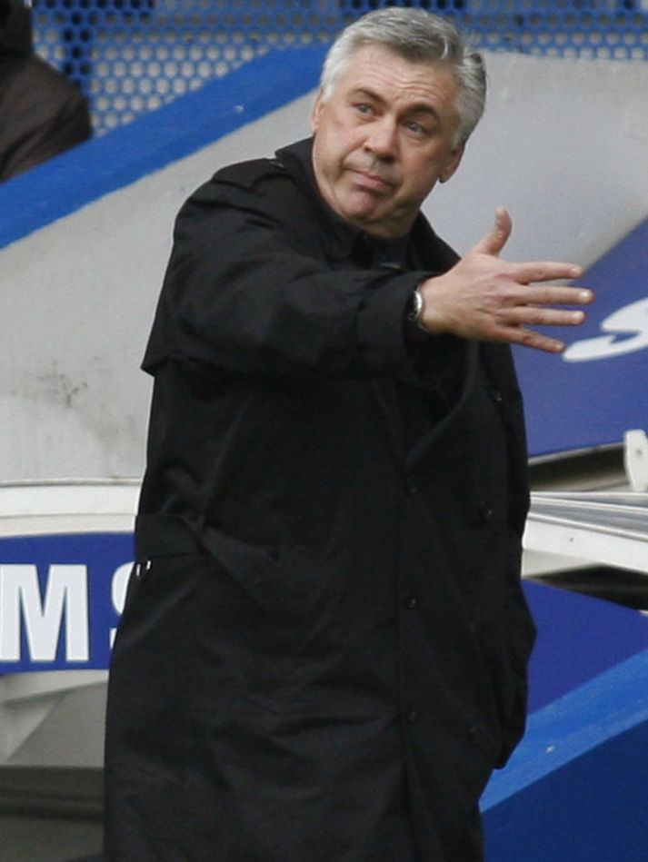 Carlo Ancelotti, stjóri Chelsea.