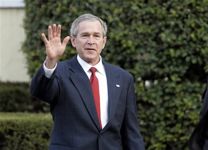 Bush er ekki vinsæll hjá þeim Bellafonte og Chavez
