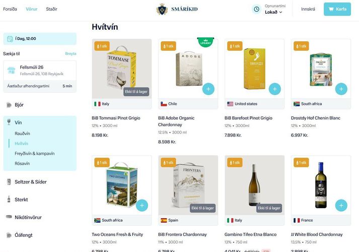 Vilhjálmur Forberg var dæmdur til greiðslu hundrað þúsund króna sektar vegna brots gegn einkaleyfi ÁTVR til smásölu áfengis á Íslandi. 