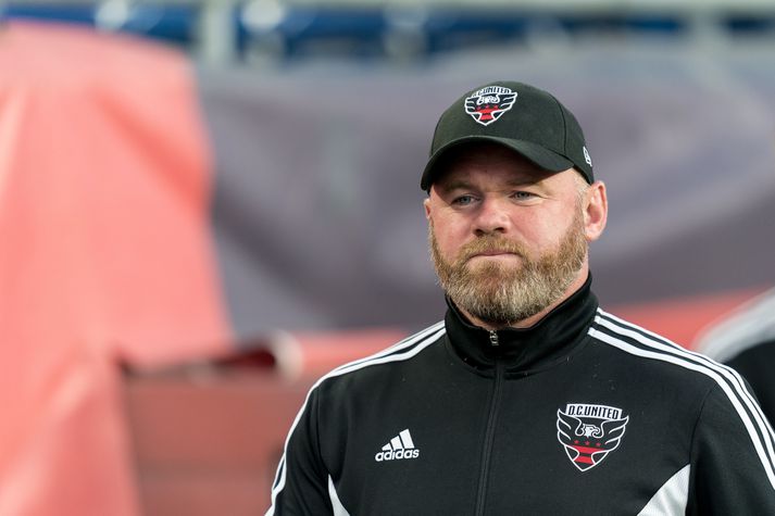 Wayne Rooney er í dag þjálfari Guðlaugs Victors Pálssonar hjá DC United.