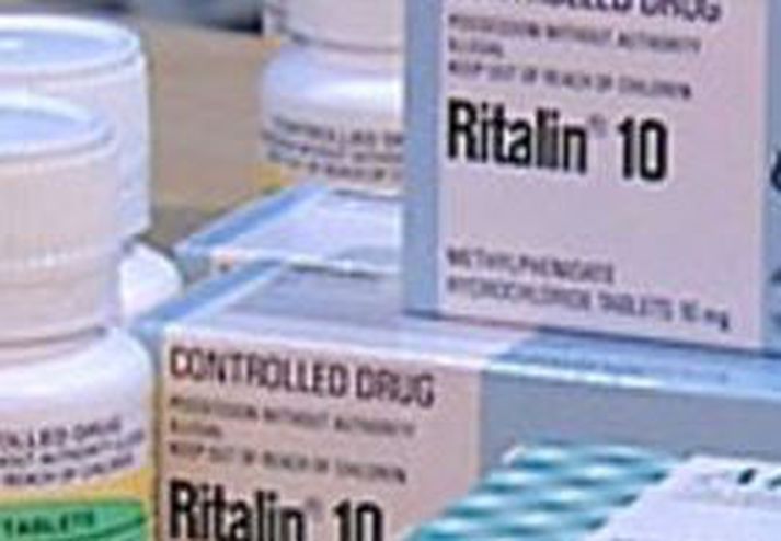 Ritalin er eitt þeirra lyfja sem gefið er við ADHD.