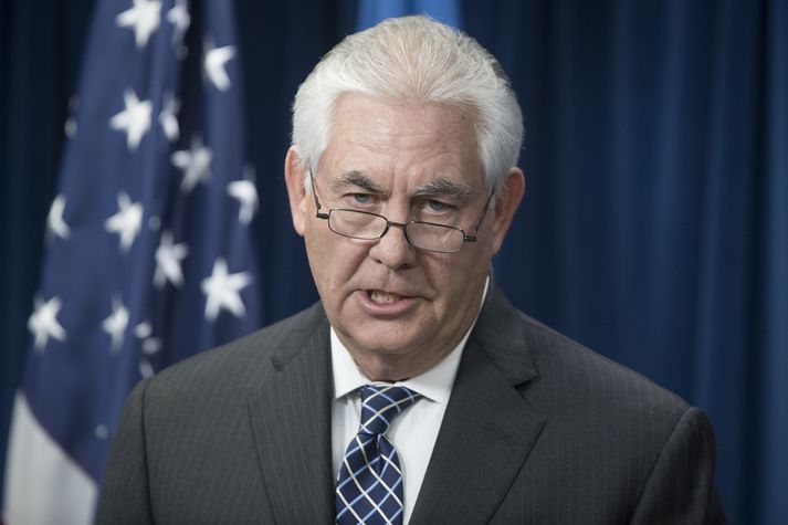 Rex Tillerson er utanríkisráðherra Bandaríkjanna.