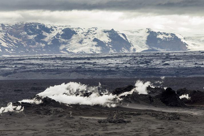 GPS-mælingar sýna merki um þenslu á svæðinu kringum Bárðarbungu.