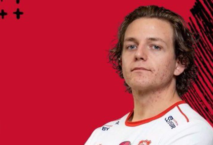 Daninn Bertram Simonsen var markahæstur hjá Þórsurum í kvöld.