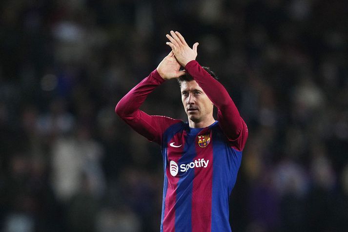 Lewandowski var öflugur í Spánarmeistaraliði Barcelona í fyrra en minna hefur borið á honum í vetur.