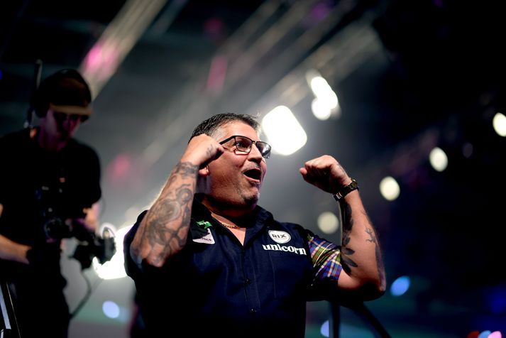 Gary Anderson hefur gert það gott á HM í pílukasti.