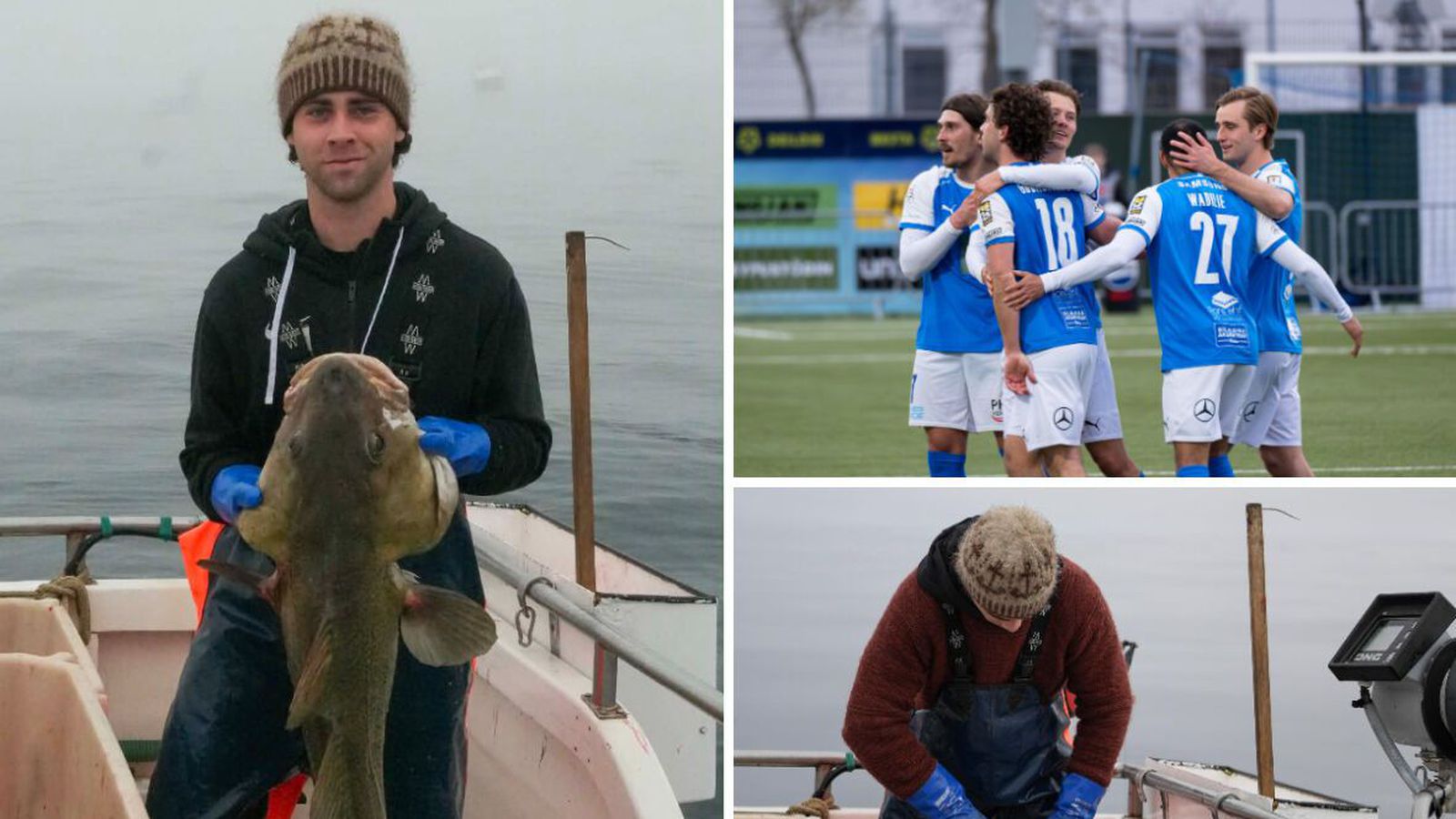 Fór á sjó til að núllstilla sig: „Þetta sleppur hjá mér“