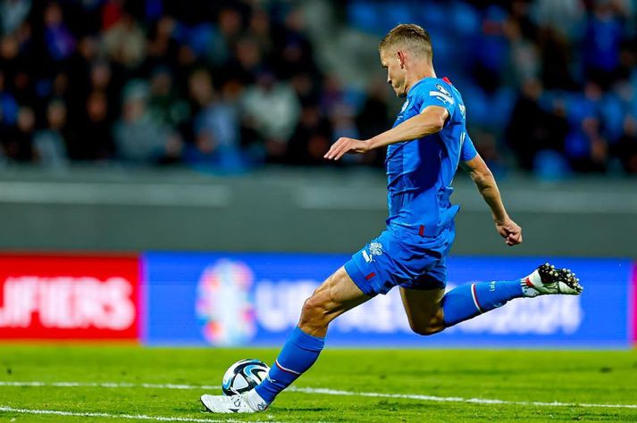 Alfreð Finnbogason og félagar hans í Eupen biðu lægri hlut gegn Gent í dag.