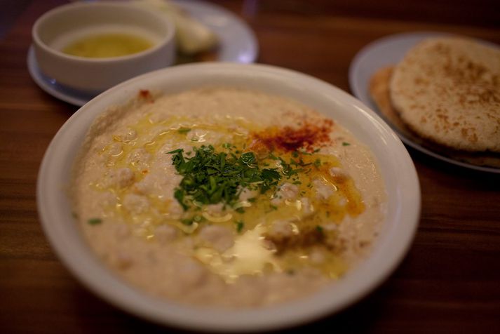 Hummus er að margra mati afar gómsætt.