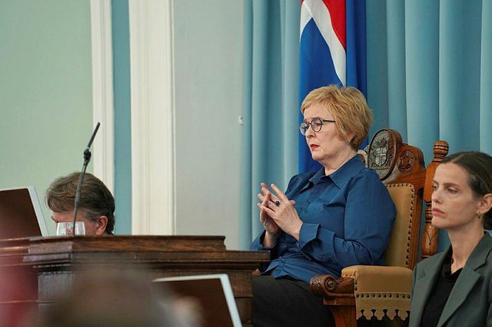 Þórunn Sveinbjarnardóttir er forseti Alþingis.