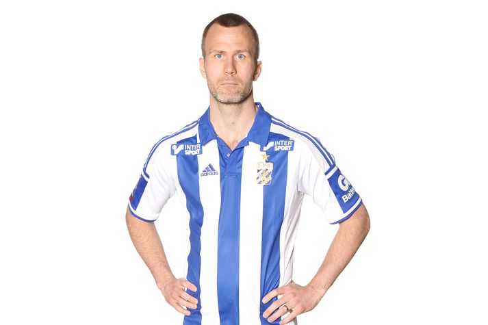 Hjálmar Jónsson, leikmaður IFK Göteborg.