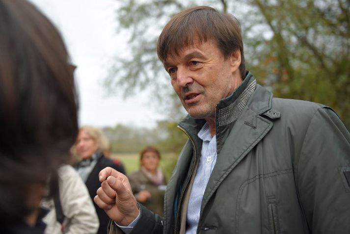Nicolas Hulot er umhverfisráðherra Frakklands.